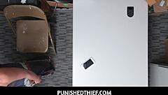 Punished Thief Cute Brunette Shoplifter Avi Love Fucked Hard