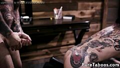 Imagine A Tattooed Goth Babe Getting Her Ass Fucked Doggy Style With Big Tits Bouncing