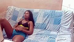 Uncle Fucks Niece Hard On Sofa!