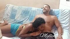 Uncle Fucks Niece Hard On Sofa!