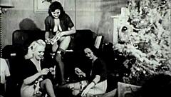 vintage pornostalgia brings ghosts of christmas past to lesbian group