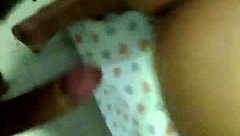 Prostitute feels cum on her way to work