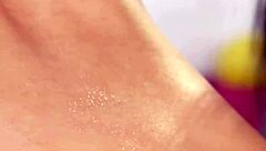 Teasing pussyfingering in the gym?