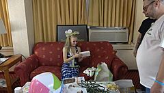 Luna Lips Banged in Shower Gangbang with Pregnant Women