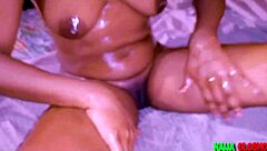 i'm getting oiled up for some hot sex with my girlfriend