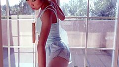 asian ballerina rides cock hard in teen petite hardcore