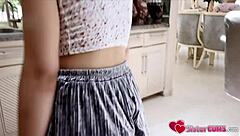 My stepbrother and I get naughty