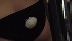 amateur asian couple enjoys intimate homemade moments with big tits