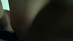 Petite girl takes it hard