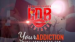 Blonde goddess mistress teases delicious feet, denying jerk off with cei instructions.