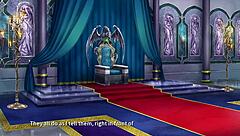 in this hentai anime, the peasant becomes king and breeds the princess in a titty fuck threesome full of passion.