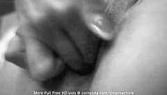 Amateur housewife in heels fingers her shaved pussy and asshole with dildo to massive orgasm on webcam