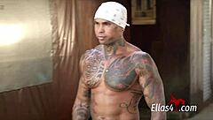 paola delicinha gets rough anal sex with her crossfit teacher, showing off her big ass and tattoos