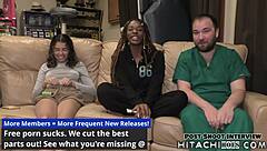 hey, become doctor tampa and give ebony freshman mandatory orgasms with vibrator during physical with nurse aria nicole 😏 full movie at hitachihoescom