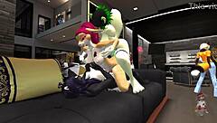 Emotional Birthday Orgy At Secondlife Vd Club With Daydreamer0581, Foxo, Asha