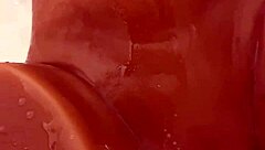 i washed my russian milf friend after client fucked her in san francisco