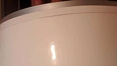 Enjoying A Relaxing Shower Alone In The Bathing Area, Washing Off The Day's Stress