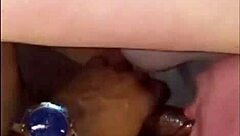 chubby atlanta babe sucks big black cock in interracial scene