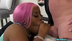 dirty politician evan stone gets bj from ebony babe ms london