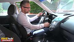 cheating big tits blonde wife takes deep creampie