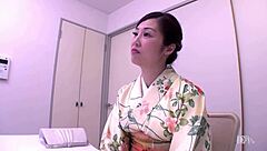 Japanese beauty asai eriko gives detailed blowjob in spring outfit