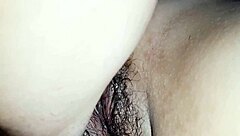 Filipina girlfriend's pussy licked to orgasm close up