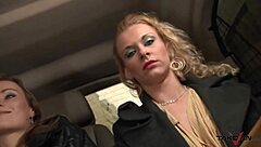 Three Blonde Czech Pornstars Get Handjobs And Blowjobs In Public Prague