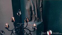 Gay Man Feels Intense Pleasure Masturbating In Church Uniform After Service