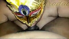 Deepthroat Latina Ebony with Big Ass Facial