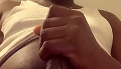 Nasty Huge Cumshot While Sitting On The Toilet In POV
