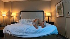 Cumming inside sexy tatted woman