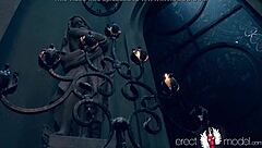 Gay Man Feels Intense Pleasure Masturbating In Church Uniform After Service