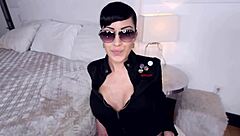 Cassandra Cain takes huge cock POV deepthroat and swallows cum