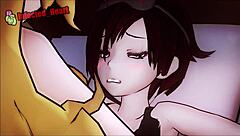 Rwby Lesbian Yuri Tribbing And Fingering Pussy In Anime