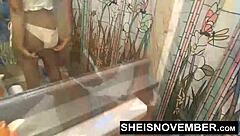 blonde pisses on black pussy texting daddy