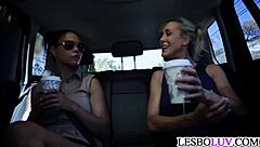 Watch These Hot Lesbian Girls Finger And Lick Each Other's Wet Pussies!