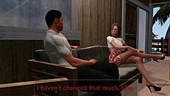 Jack and emma spanked in paradise