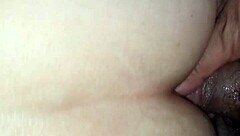 Latina wife asks for anal rimjob and assfucking from husband