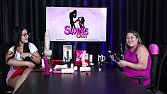 Luciana Kai says, 'Feel my skin in sheer red.'