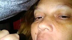 latina pornstar feels intense pleasure sucking big black cock