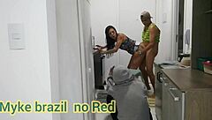 Housekeeper Comes To Clean But Gives Me Great Sex In Kitchen