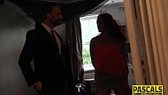 ball gagged whore with big tits