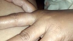 Oh, my hot cum fills wife's pussy so deeply!