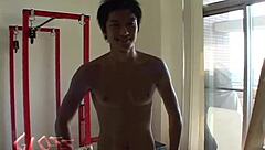 Japan Gay Video 166: Muscular Bodybuilders In Action