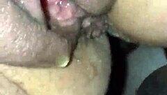 She takes the big dildo deep