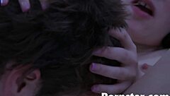 Cute Jenna J Ross Fucks Big Cock Then Jerks Him Off!