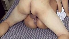 The husband films his young wife getting doggystyled by a monster cock in hardcore action.