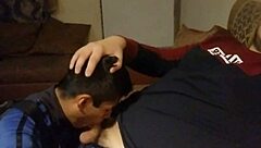 i gave a blowjob after a great fuck session