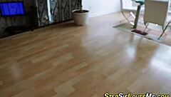 stepteen 18+ with glasses takes monster cock in wild amateur fuck