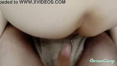 the girl worships her ass before getting it fucked hard in anal sex